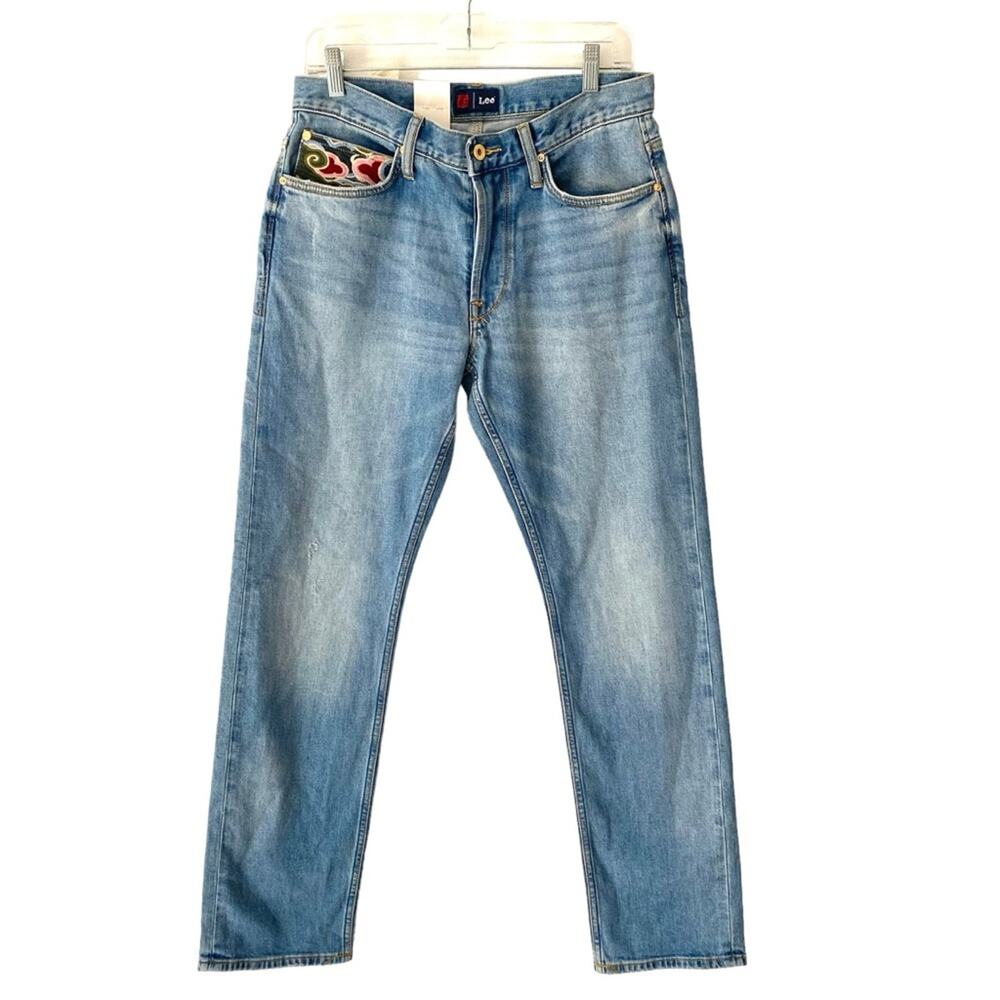 Lee Jeans RARE Men’s 726 Austin Regular Straight NWTs Embroidered size 32x31